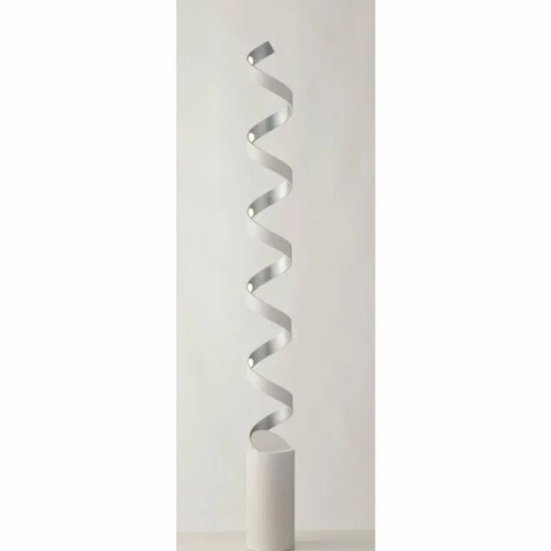 Luce Design Lampadaire Rezat LED Argenté, Blanc, 1 lumière* Lampadaires Et Lampes Sur Pied