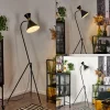 Lampes Industrielles-hofstein Lampadaire Rinkila Noir, 1 lumière