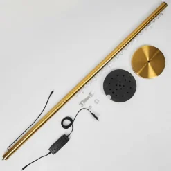 hofstein Lampadaire Rodeche LED Or, 1 lumière