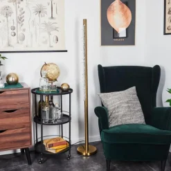 hofstein Lampadaire Rodeche LED Or, 1 lumière