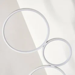 hofstein Lampadaire Rodekro LED Blanc, 1 lumière