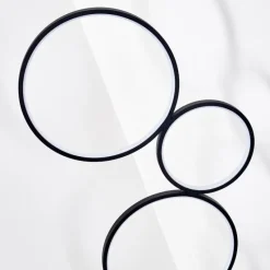 hofstein Lampadaire Rodekro LED Noir, 1 lumière