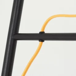 hofstein Lampadaire Saillon Noir, 1 lumière