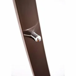 hofstein Lampadaire Santa Marta LED Chrome, Nickel mat, 1 lumière* Lampadaires Et Lampes Sur Pied