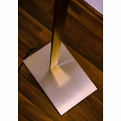 hofstein Lampadaire Santa Marta LED Chrome, Nickel mat, 1 lumière* Lampadaires Et Lampes Sur Pied