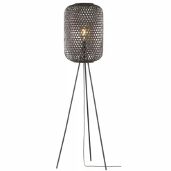 Style Boho-Chic-SCHÖNER WOHNEN-Kollektion Lampadaire CALLA Noir, 1 lumière