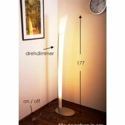 Luminaires Selene Lampadaire Selene Calla Blanc, 4 lumières