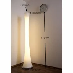 Luminaires Selene Lampadaire Selene Clessidra Chrome, 2 lumières