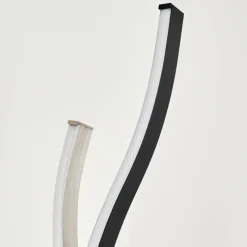 hofstein Lampadaire Serlande LED Nickel mat, 1 lumière