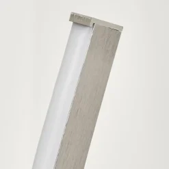 hofstein Lampadaire Serlande LED Nickel mat, 1 lumière