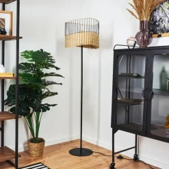 Luminaires Scandinaves-hofstein Lampadaire Shalo Noir, 1 lumière