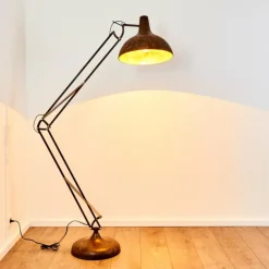 hofstein Lampadaire Sharif Rouille, 1 lumière* Lampadaires Et Lampes Sur Pied