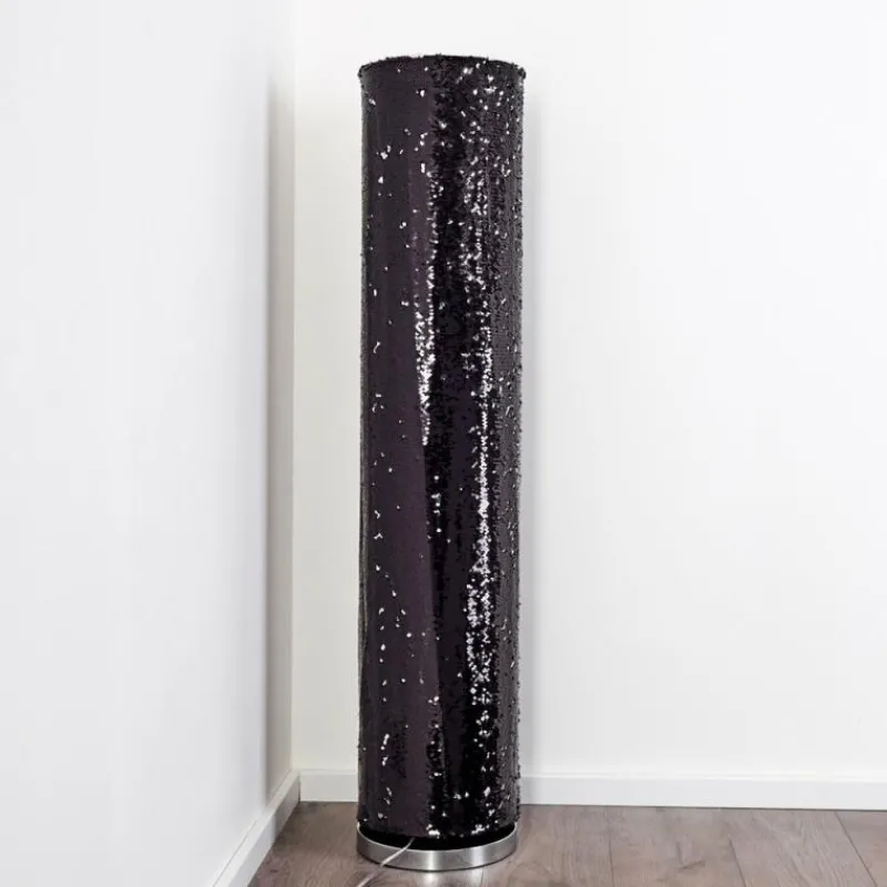 Lampes En Tissu-hofstein Lampadaire Sjaelland Chrome, 2 lumières