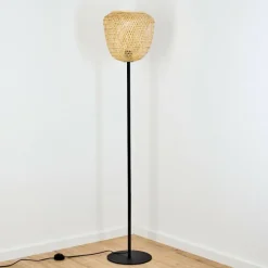 Luminaires Scandinaves-hofstein Lampadaire Solera Noir, 1 lumière