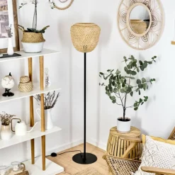 Luminaires Scandinaves-hofstein Lampadaire Solera Noir, 1 lumière