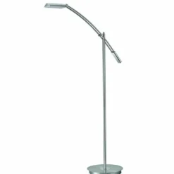 Luminaires Trio Lampadaire SorpetalerLeuchten Verona Flutlicht LED Nickel mat, 1 lumière* Éclairage Led