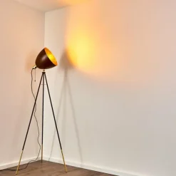 Lampes Vintages & Rétros-hofstein Lampadaire Sorsele Rouille, 1 lumière