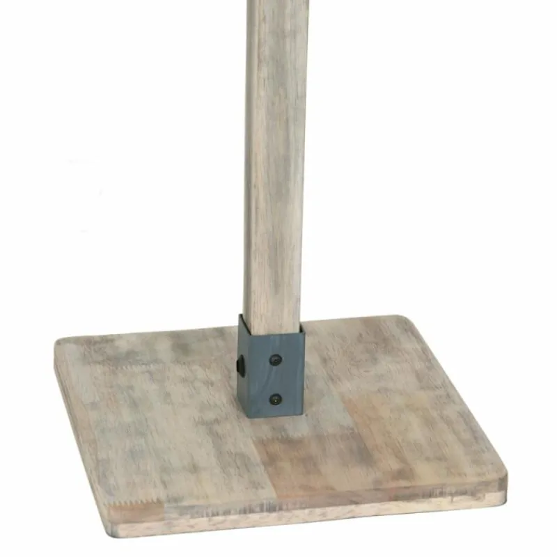 Lampes Industrielles-Luminaires Steinhauer Lampadaire Steinhauer Gearwood Gris, Bois clair, 2 lumières