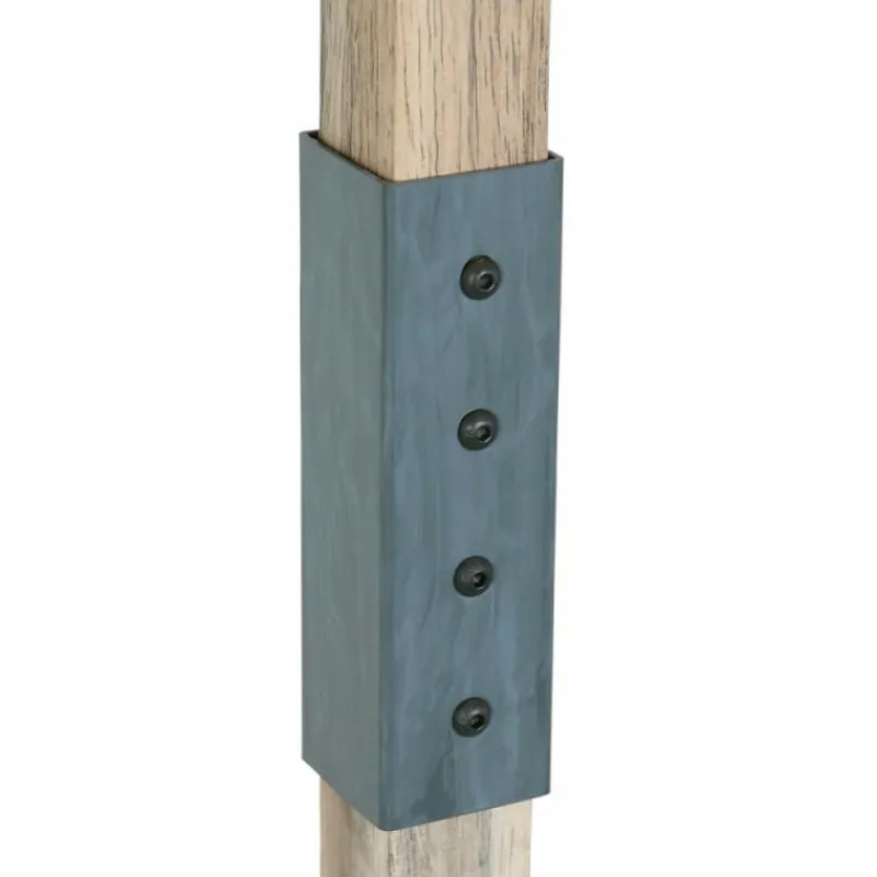 Lampes Industrielles-Luminaires Steinhauer Lampadaire Steinhauer Gearwood Gris, Bois clair, 2 lumières