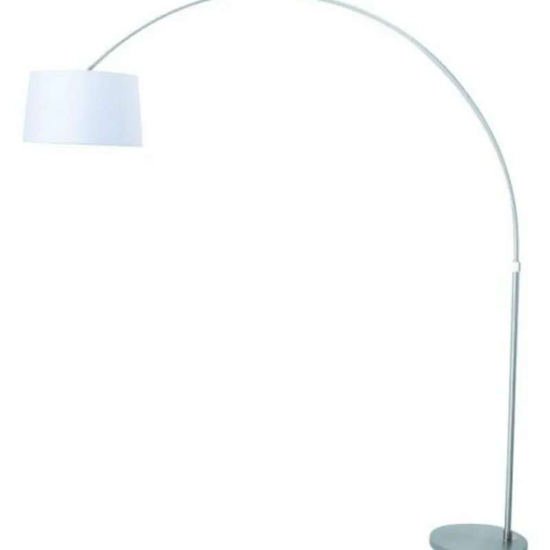 Lampes En Tissu-Luminaires Steinhauer Lampadaire Steinhauer GRAMINEUS Acier inoxydable, 1 lumière