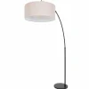 Luminaires Steinhauer Lampadaire Steinhauer Gramineus Noir, 1 lumière