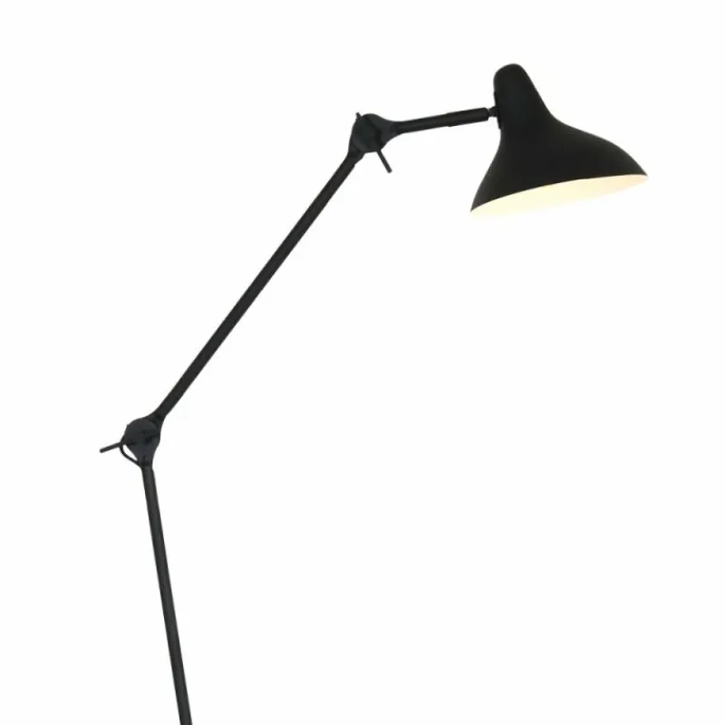 Lampes Industrielles-Luminaires Steinhauer Lampadaire Steinhauer Kasket Noir, Blanc, 1 lumière