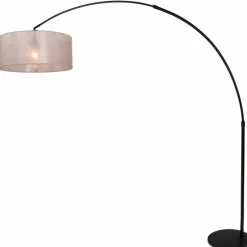 Luminaires Steinhauer Lampadaire Steinhauer Lilac Noir, 1 lumière* Lampadaires Et Lampes Sur Pied