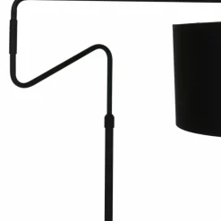 Lampes En Tissu-Luminaires Steinhauer Lampadaire Steinhauer Linstrom Noir, 2 lumières