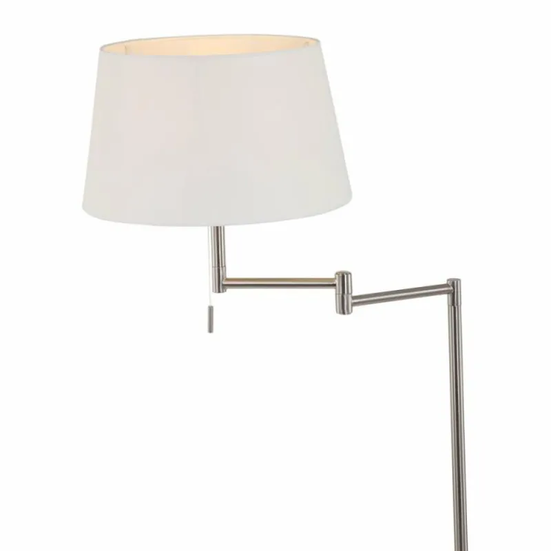 Lampes En Tissu-Luminaires Steinhauer Lampadaire Steinhauer MEXLITE Acier inoxydable, 1 lumière