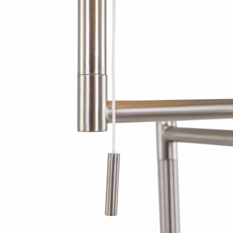 Lampes En Tissu-Luminaires Steinhauer Lampadaire Steinhauer MEXLITE Acier inoxydable, 1 lumière