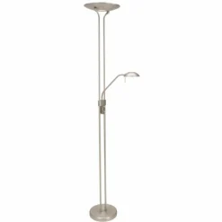 Luminaires Steinhauer Lampadaire Steinhauer Mexlite LED Acier inoxydable, 1 lumière* Éclairage Led