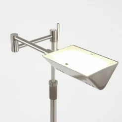 Luminaires Steinhauer Lampadaire Steinhauer Mexlite LED Acier inoxydable, 1 lumière* Lampadaires Et Lampes Sur Pied