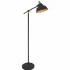 Luminaires Steinhauer Lampadaire Steinhauer Mexlite Noir, 1 lumière* Lampadaires Et Lampes Sur Pied
