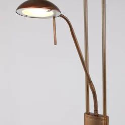Luminaires Steinhauer Lampadaire Steinhauer Mexlite LED Bronze, 2 lumières* Éclairage Led