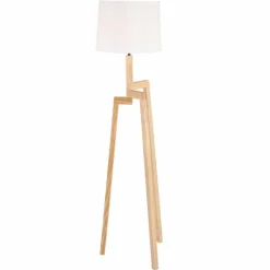 Luminaires Steinhauer Lampadaire Steinhauer Mexlite Blanc, 1 lumière* Lampadaires Et Lampes Sur Pied
