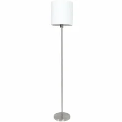 Lampes En Tissu-Luminaires Steinhauer Lampadaire Steinhauer Noor Acier inoxydable, 1 lumière