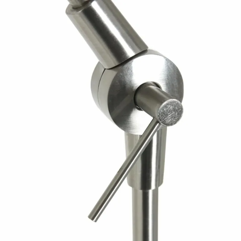 Lampes En Tissu-Luminaires Steinhauer Lampadaire Steinhauer Prestige Chic Acier brossé, 1 lumière