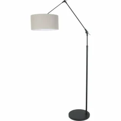 Lampes En Tissu-Luminaires Steinhauer Lampadaire Steinhauer Prestige Chic Noir, 1 lumière