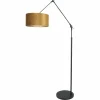 Lampes En Tissu-Luminaires Steinhauer Lampadaire Steinhauer Prestige Chic Noir, 1 lumière