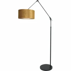 Lampes En Tissu-Luminaires Steinhauer Lampadaire Steinhauer Prestige Chic Noir, 1 lumière