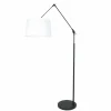 Lampes En Tissu-Luminaires Steinhauer Lampadaire Steinhauer Prestige Chic Noir, 1 lumière
