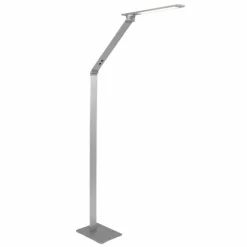 Luminaires Steinhauer Lampadaire Steinhauer Serenade LED Acier inoxydable, Blanc, 1 lumière* Éclairage Led