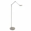 Luminaires Steinhauer Lampadaire Steinhauer Soleil LED Acier brossé, 1 lumière