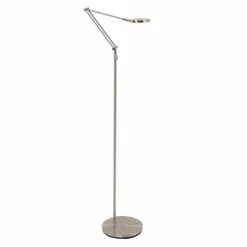 Luminaires Steinhauer Lampadaire Steinhauer Soleil LED Acier brossé, 1 lumière