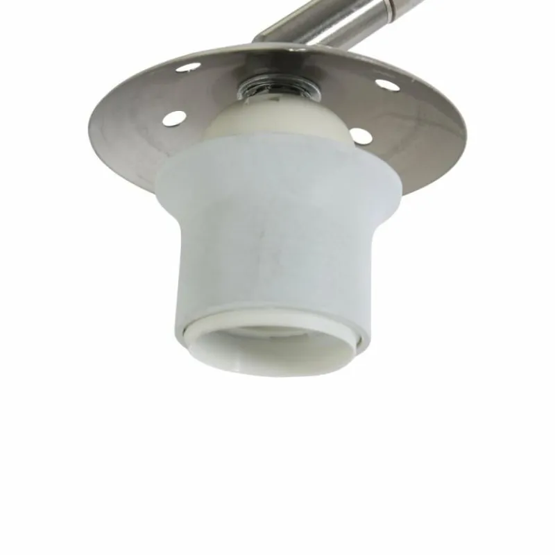 Lampes En Tissu-Luminaires Steinhauer Lampadaire Steinhauer Sparkled Light Acier brossé, 1 lumière