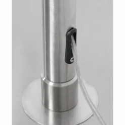 Lampes En Tissu-Luminaires Steinhauer Lampadaire Steinhauer Sparkled Light Acier brossé, 1 lumière