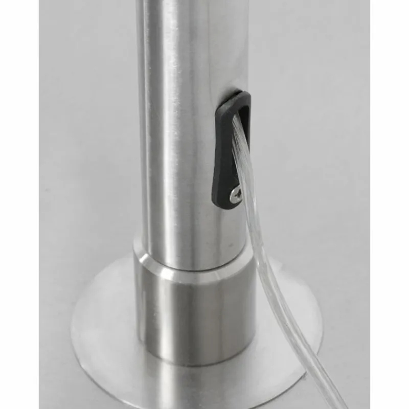 Lampes En Tissu-Luminaires Steinhauer Lampadaire Steinhauer Sparkled Light Acier brossé, 1 lumière