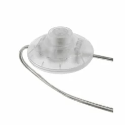 Lampes En Tissu-Luminaires Steinhauer Lampadaire Steinhauer Sparkled Light Acier brossé, 1 lumière