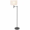 Lampes En Tissu-Luminaires Steinhauer Lampadaire Steinhauer Stang LED Noir, 2 lumières