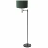 Lampes En Tissu-Luminaires Steinhauer Lampadaire Steinhauer Stang LED Noir, 2 lumières